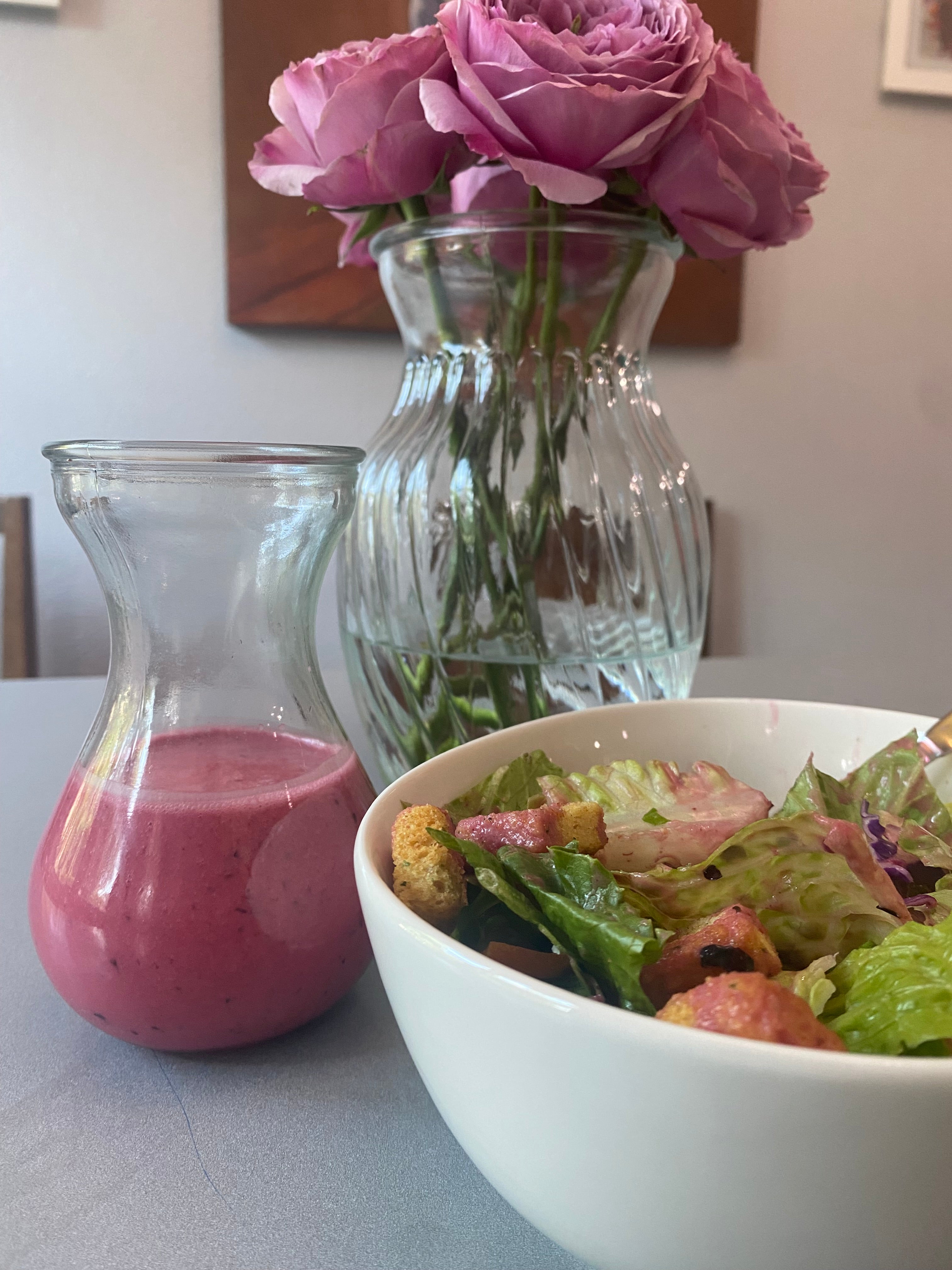 Lemon Blueberry Champagne Vinaigrette
